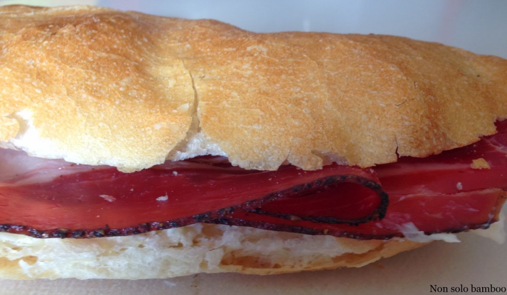 Caffe dei Parodi, Alessandria - ciabatta zucca e speck