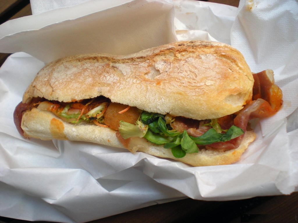 La Crocetta, Milano - Panino prosciutto crudo