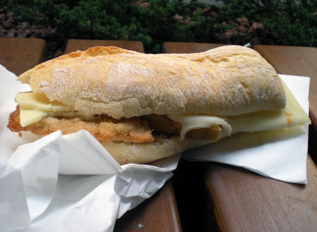 De Santis, Milano - Panino cotoletta fettina panata