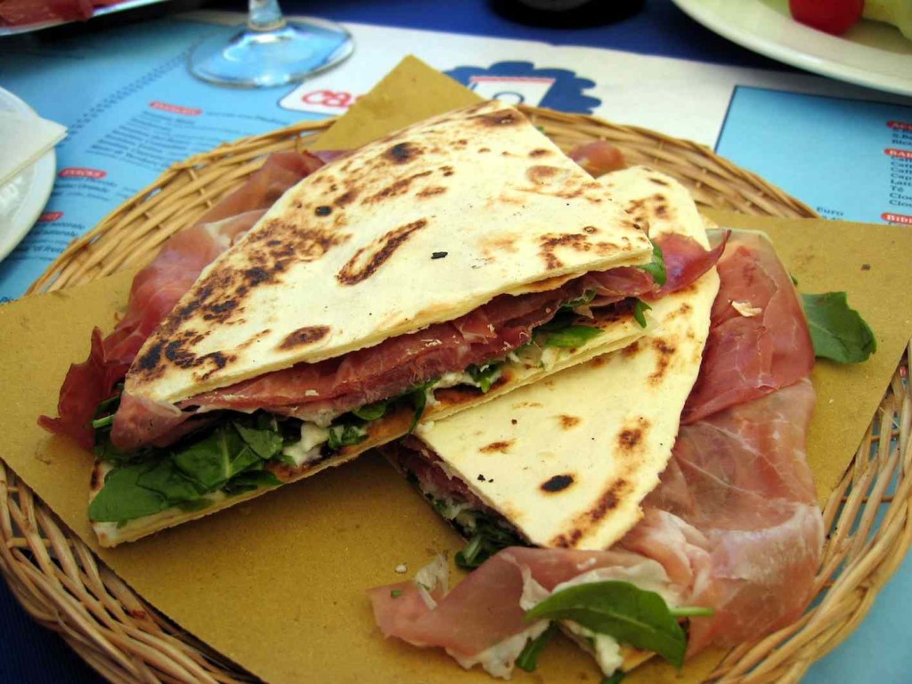 Chiosco Marina, Cesena - Piadina prosciutto crudo