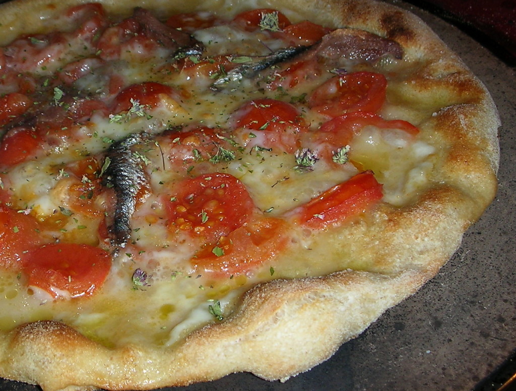 Orsucci da Armando, Ferrara - pizza acciughe