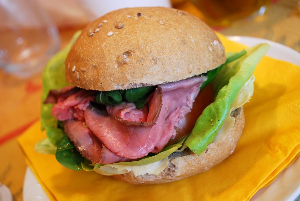 Caffe Bologna, Imola - panino roast beef
