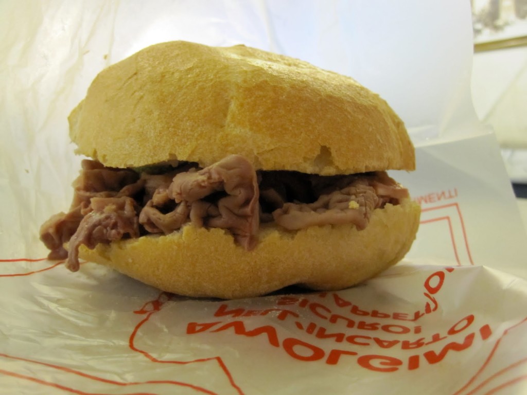 Da Nerbone, Firenze - Panino lampredotto