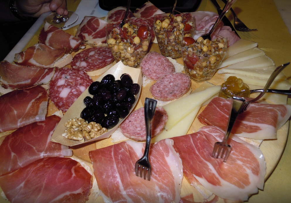 Tavernetta del Corso, Osimo Ancona - Tagliere salumi