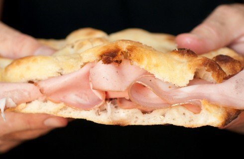 Sognatesori, Grottaferrata, Roma - pizza bianca mortadella