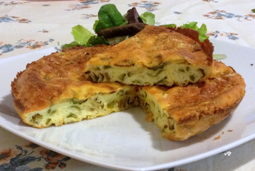 Acqua Zolfa, Campobasso - Frittata al forno con zucchine e friggitelli