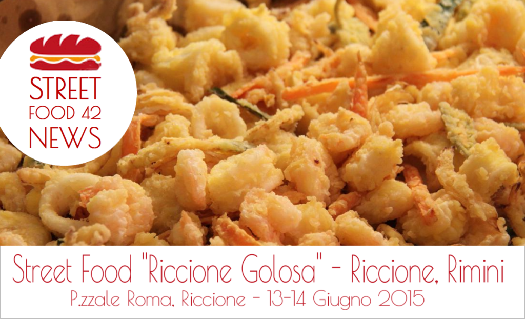 Street food festival "Riccione golosa" a Riccione, Rimini - 13-14 Giugno 2015 - fritto pesce