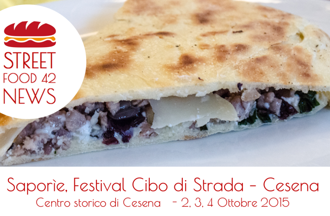 Street Food Cesena: Saporie, festival Cibo di Strada – 2, 3, 4 Ottobre 2015