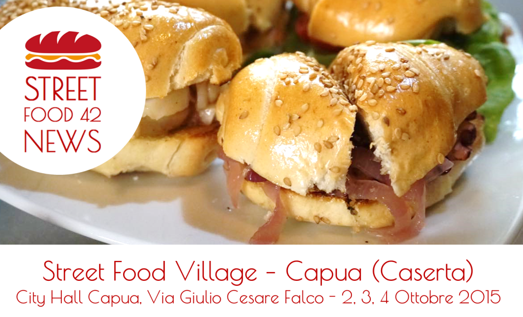 Street food Capua, Caserta - 2, 3, 4 ottobre 2015 - panini di mare